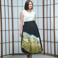 Load image into Gallery viewer, Premium On-hand: Black Hanbok Skirt | 1P | HS7016