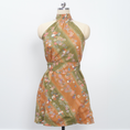 Load image into Gallery viewer, On-hand item: Halter Dress Green and Orange | HD3046 Size: SB Mimi #2