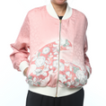 Load image into Gallery viewer, On-hand: Bomber Jacket | BJ4366 | XLA | shibori pink!