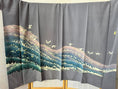 Load image into Gallery viewer, Sakura Collection Fabric: AP7-01 Gray with birds flying