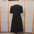Load image into Gallery viewer, On-hand: Black Empire Cut Dress | ECD2743 - 4B
