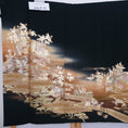Load image into Gallery viewer, Premium Fabric: July31-02 | Black and Gold