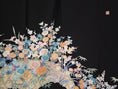 Load image into Gallery viewer, Sakura Collection Fabric: AP9-09 Colorful Chrysanthemums with Golden Outline