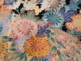 Load image into Gallery viewer, Sakura Collection Fabric: AP9-09 Colorful Chrysanthemums with Golden Outline