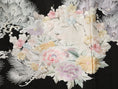 Load image into Gallery viewer, Sakura Collection Fabric: AP9-20 Fully Embroidered Pastel Phoenix In Floral Nest