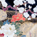 Load image into Gallery viewer, Premium Fabric: 1217-01 | Black and sakuras