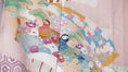 Load image into Gallery viewer, Premium Fabric: AP25-01 | Pink Fans with Oshidori