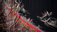 Load image into Gallery viewer, Premium Fabric: Black Red Birds | MA01-06