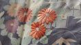 Load image into Gallery viewer, NALB - No Art Left Behind Fabric: Gray florals MA08-06
