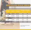 Load image into Gallery viewer, Fe26 On-hand: No Sleeves Wrap Dress | NSWD3117 - 5A
