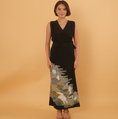 Load image into Gallery viewer, Kimono Sleeveless Wrap Dress