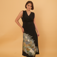 Load image into Gallery viewer, Kimono Sleeveless Wrap Dress