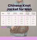 Load image into Gallery viewer, Premium On-hand: Black Chinese Knot Jacket | CKJ7370M | XL (Men)