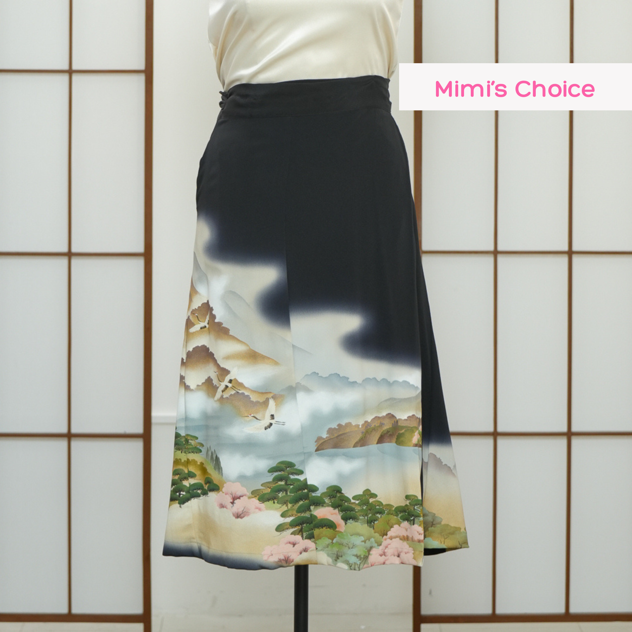 🎉5.14 Premium On-hand: Black Wrap Skirt | WS7251 | 2P - mimi's