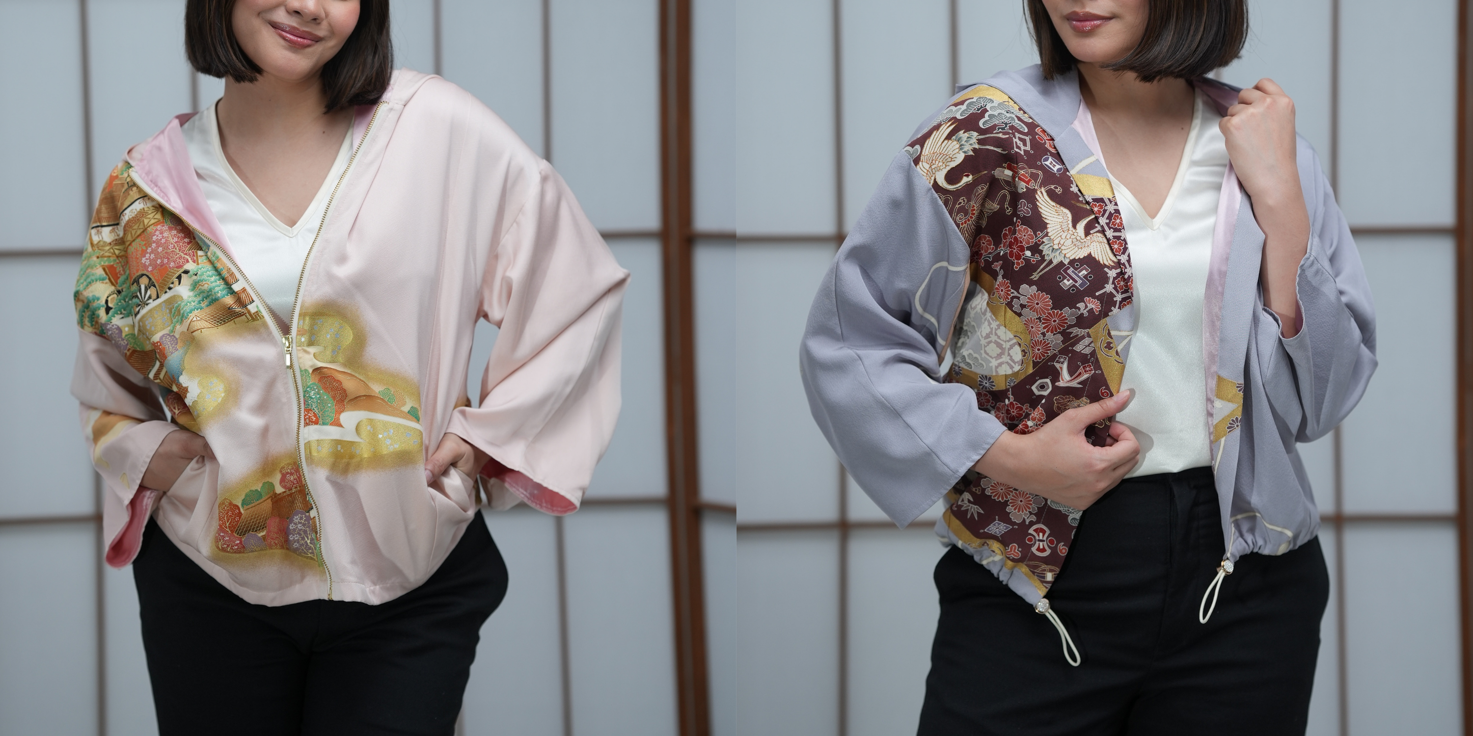 MADE FROM VINTAGE KIMONO