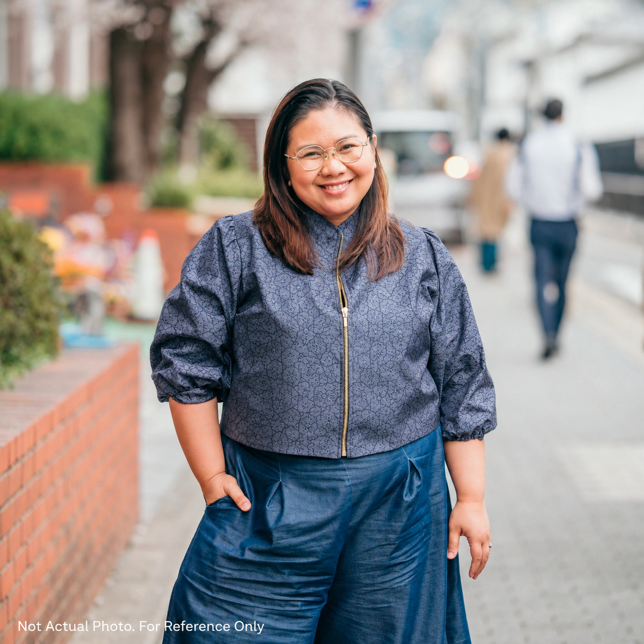 Premium Oshima Fabric: OSHIMA_0818_01 | Shadowed Blue
