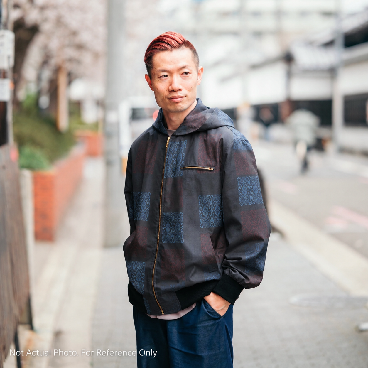 Premium Oshima Fabric: 0818_03 | Nocturne Geometric