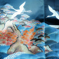 Load image into Gallery viewer, Dec 1 LIVE Fabric: Crane, Ocean and Sakura (Fabric: 31)
