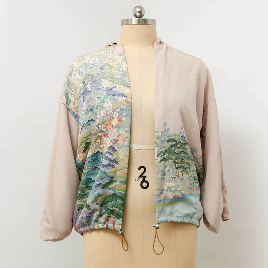 On-hand item: Hoodie | H3323 (yuzen painting, rare!)