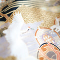 Load image into Gallery viewer, Dec 1 LIVE Fabric: A golden story (fabric 25) - a lot of gold details!
