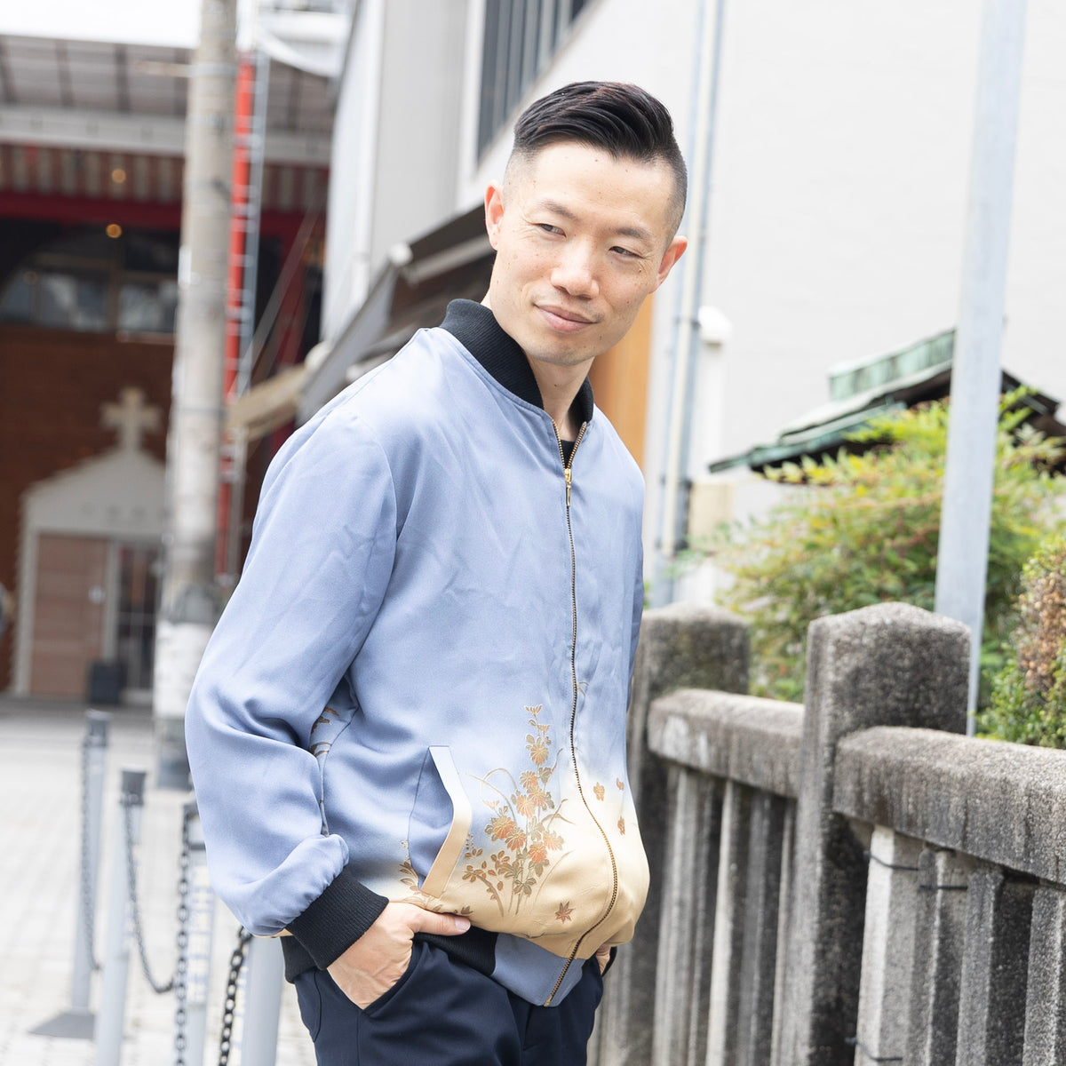 Premium On-hand: Blue Men's Bomber Jacket | XL | BJ8220M