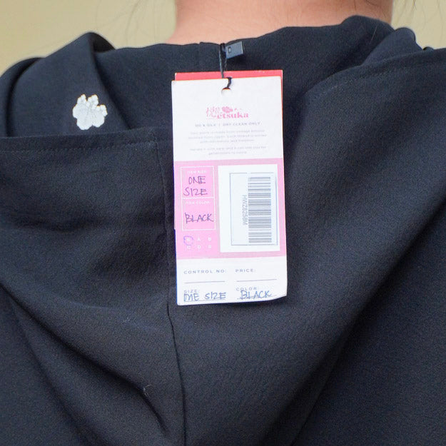 On-hand: Black Hoodie With Zipper | HWZ8258M