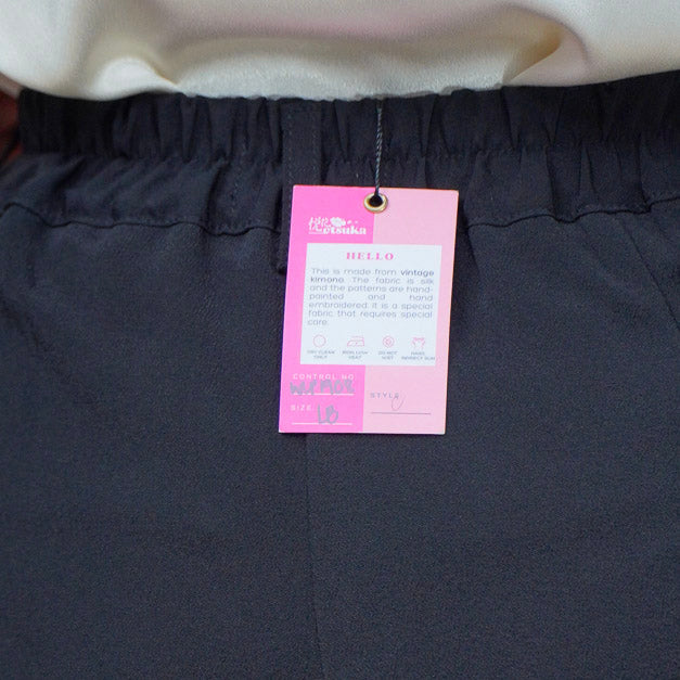 (RH) On-hand: Black Wide Leg Pants | WLP1908 | LB