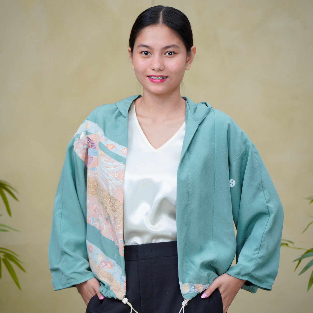 Premium On hand: Green Kodomo Hoodie | HK8207Y | Small
