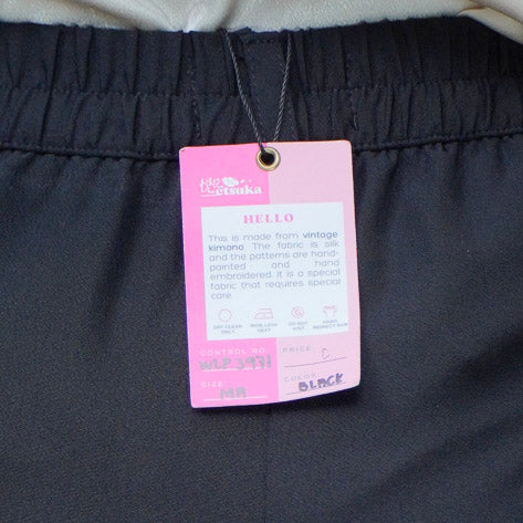 (RH) On-hand: Black Wide Leg Pants | WLP3971 | MA
