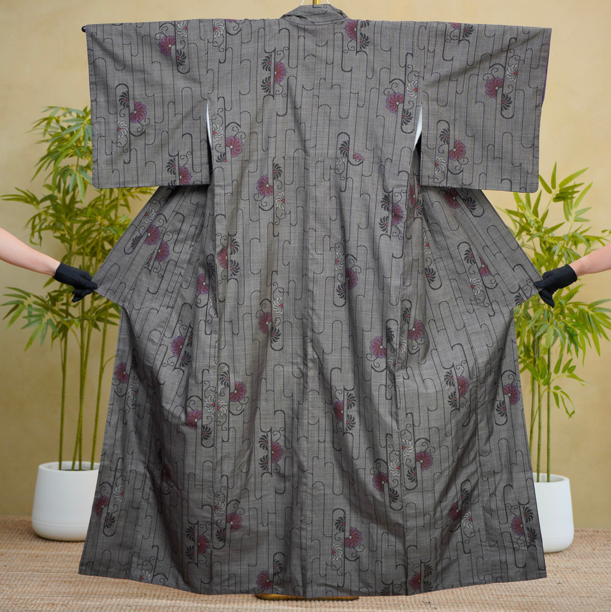 Premium Oshima Fabric: 0820_22 | The Artwork - Dorozome (mud dyed)!