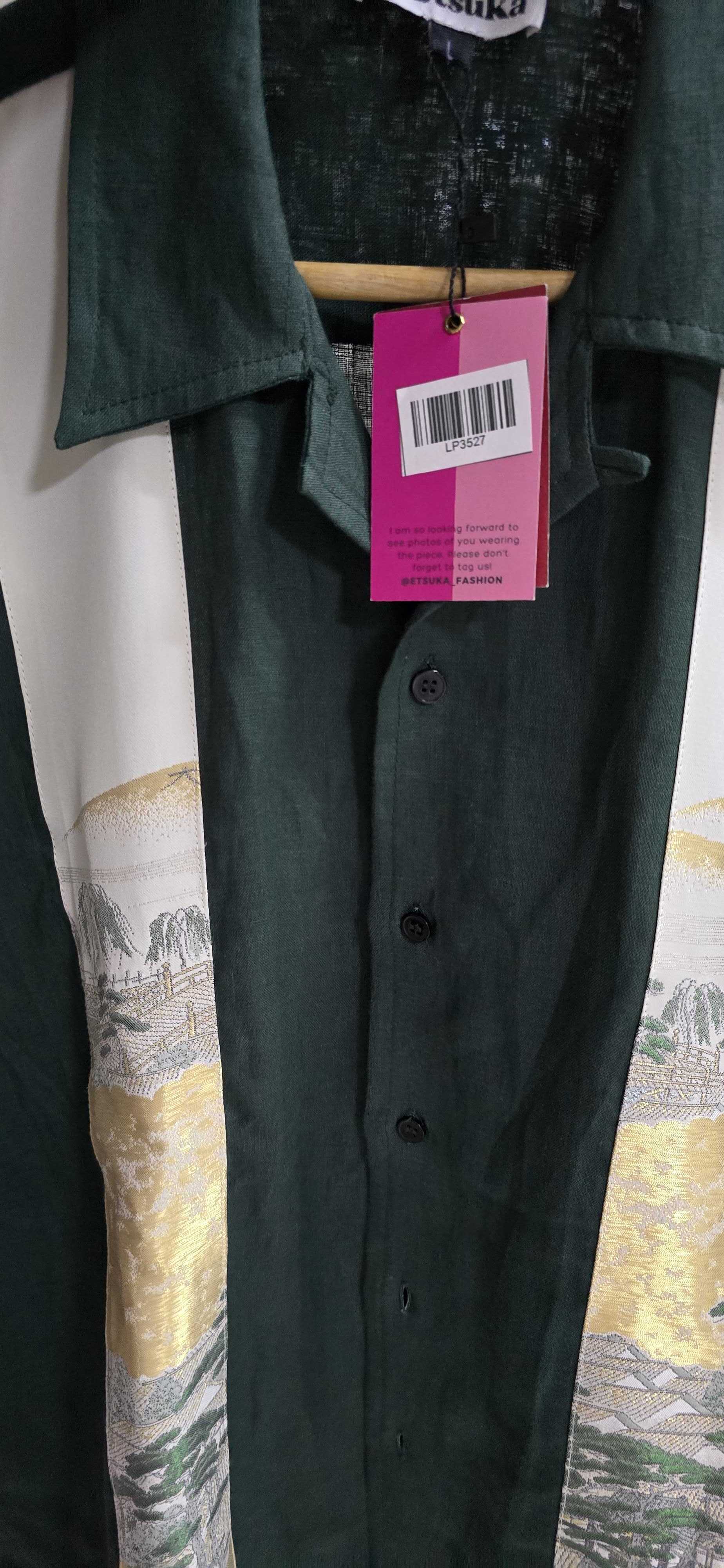 On-hand: Men's Linen Polo | LP3527 | L
