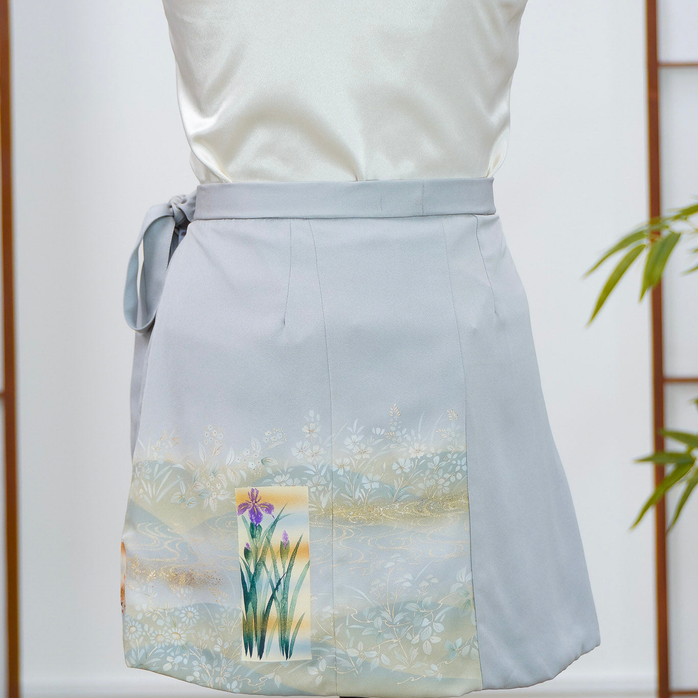 Premium On-hand: Gray Summer Wrap Skirt | SWS7835 | 2P