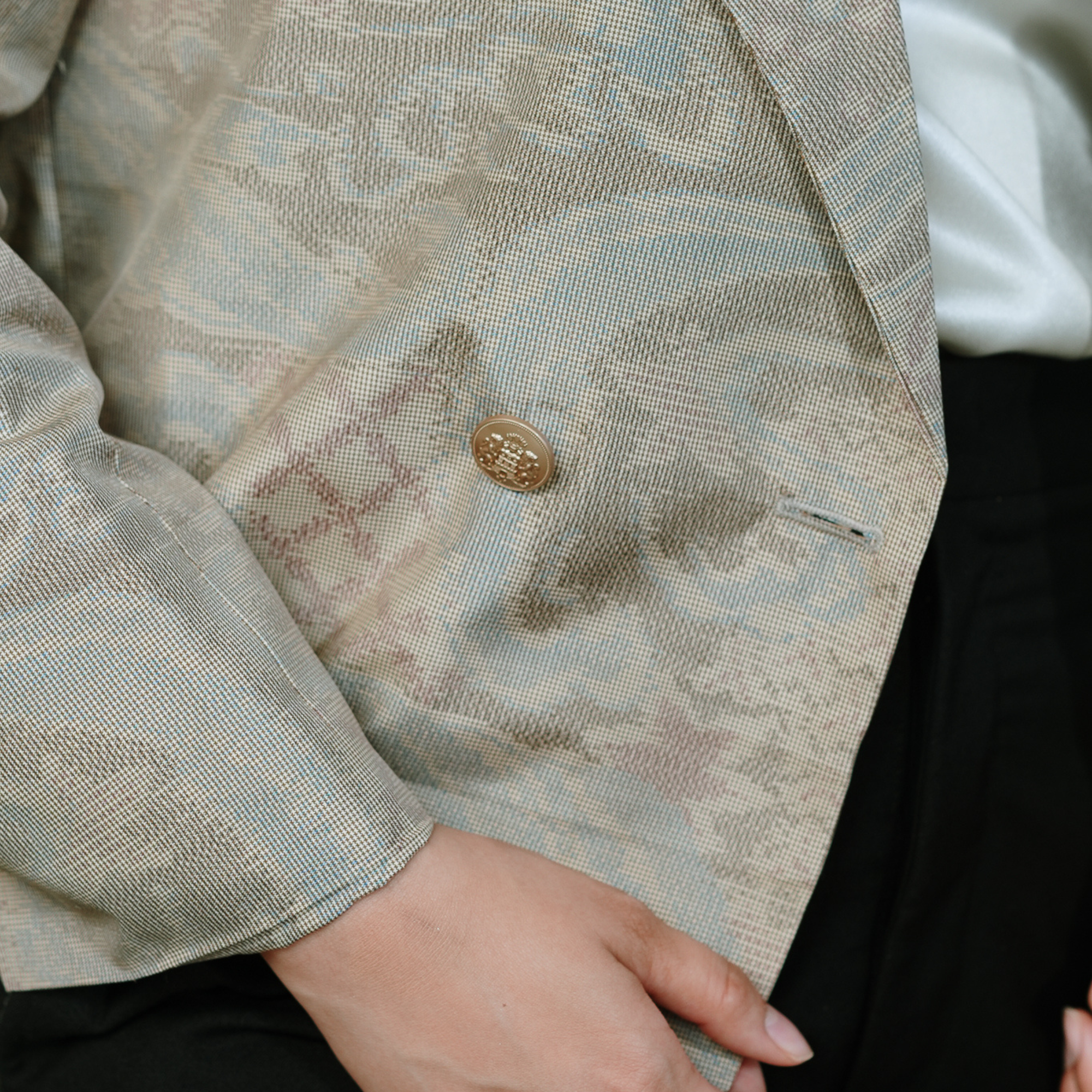 On-hand: Cropped Men's Jacket | Cream