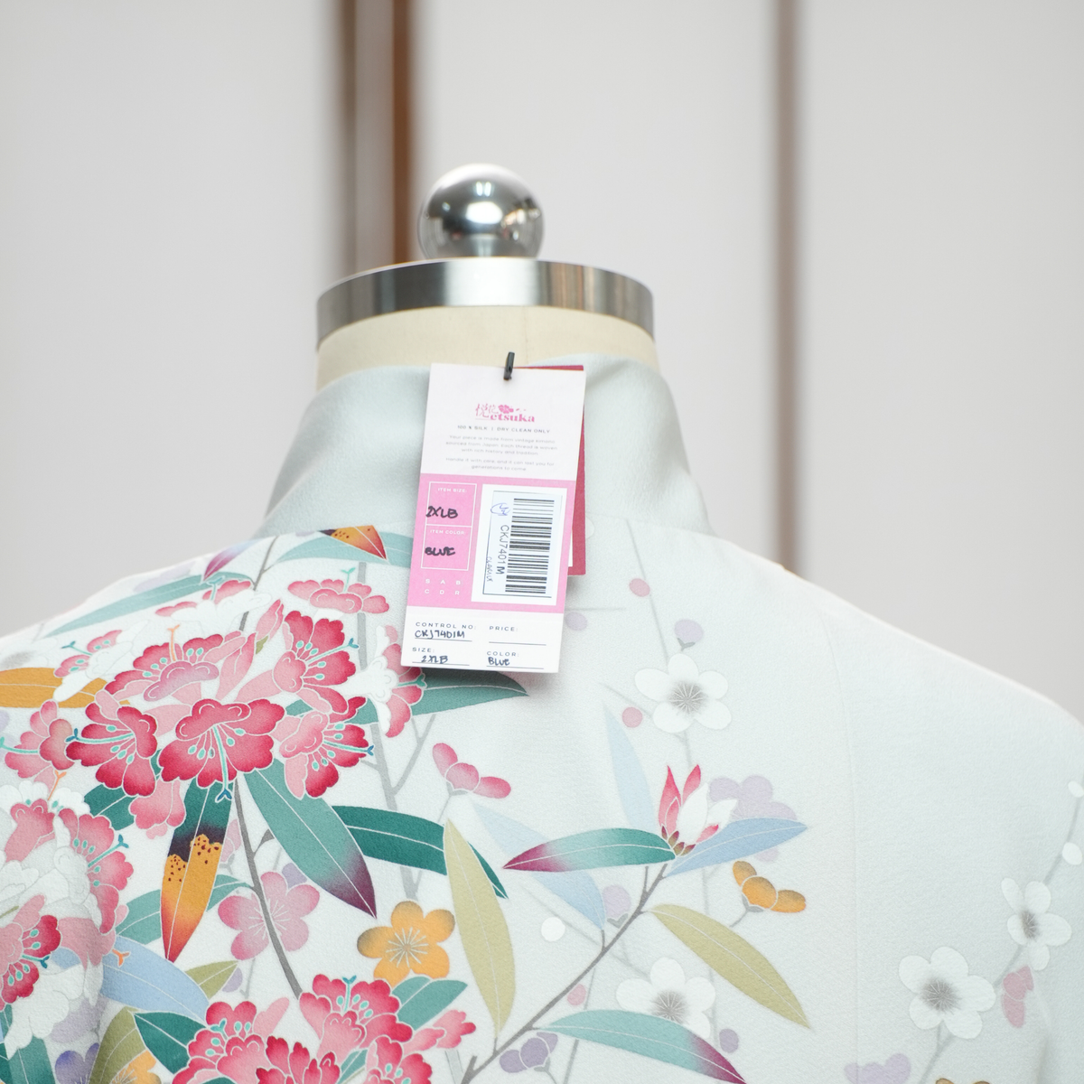 for auction dont upload Premium On-hand: Blue Chinese Knot Jacket  | CKJ7401M | 2XLB (Women)