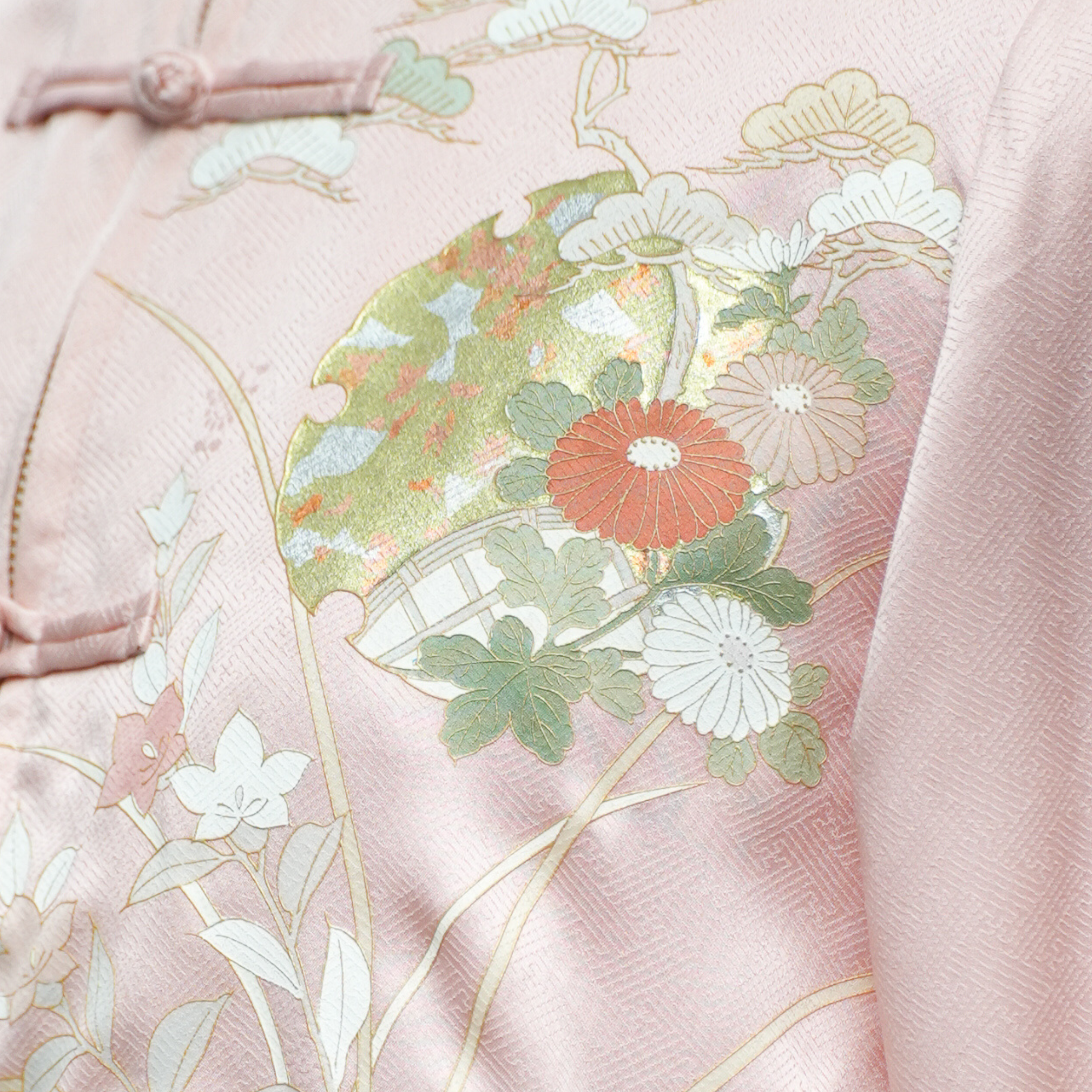 Premium On-hand: Pink Chinese Knot Suit Jacket | CNY7193 | XLB