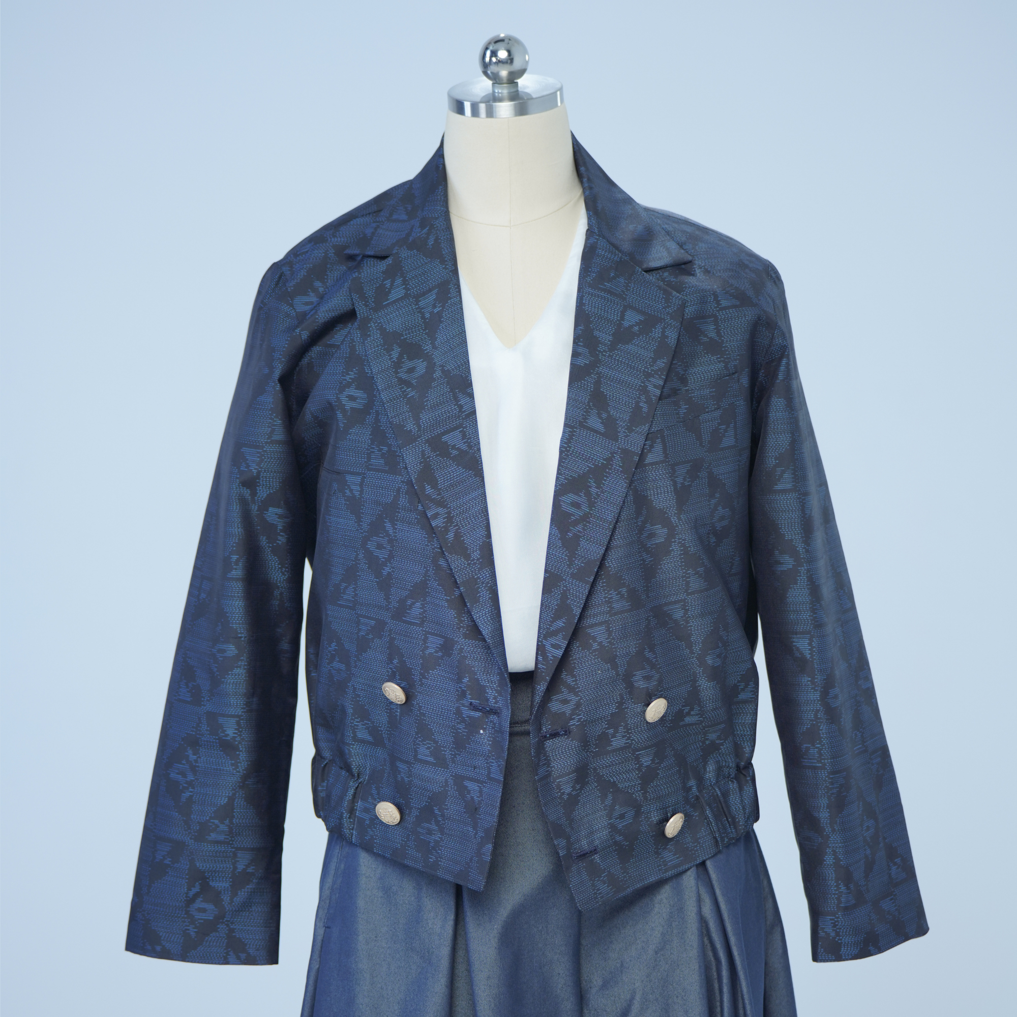 🎉🎉On-hand: Cropped Men's Jacket | Blue