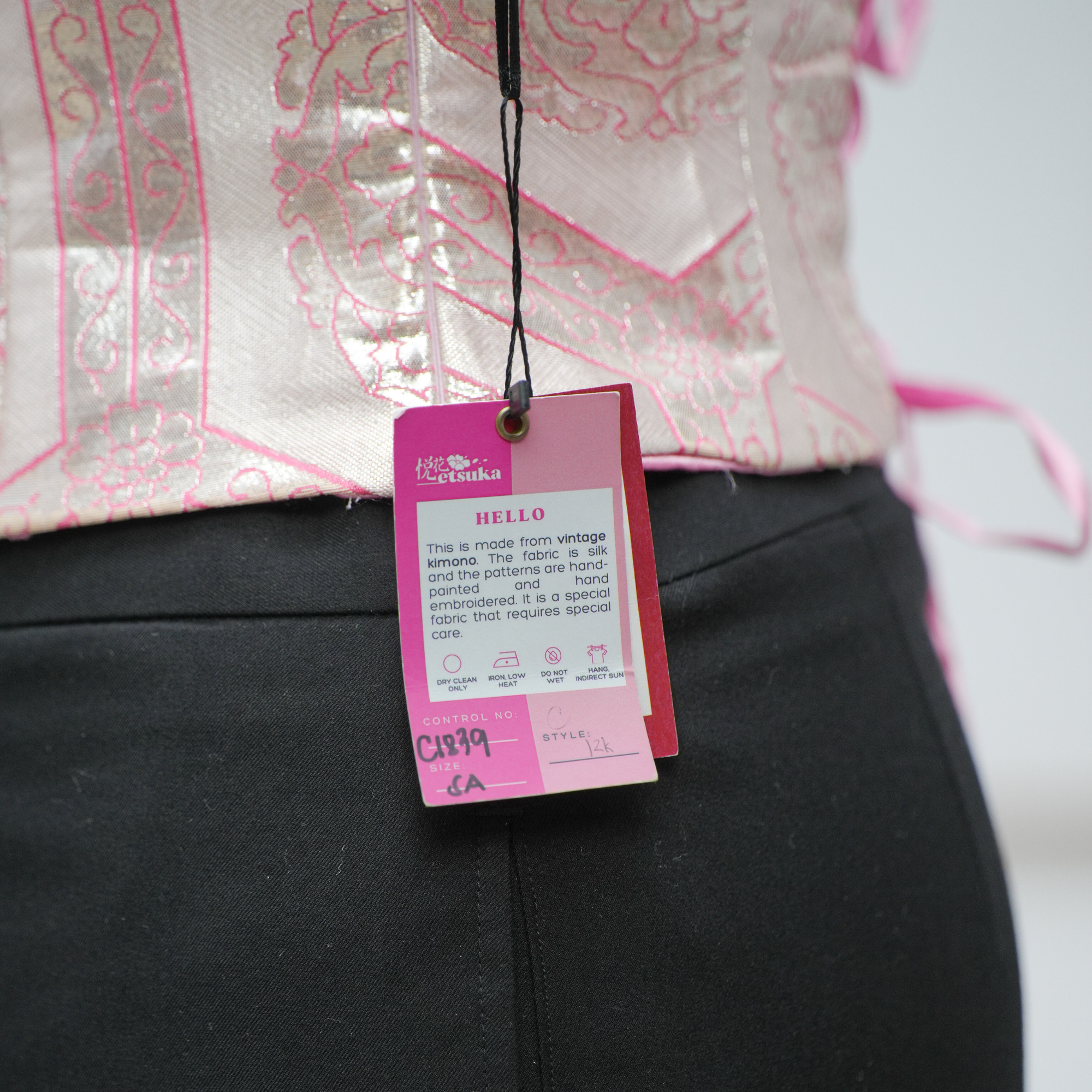 Premium On-hand item: Pink Corset | SA | C1839