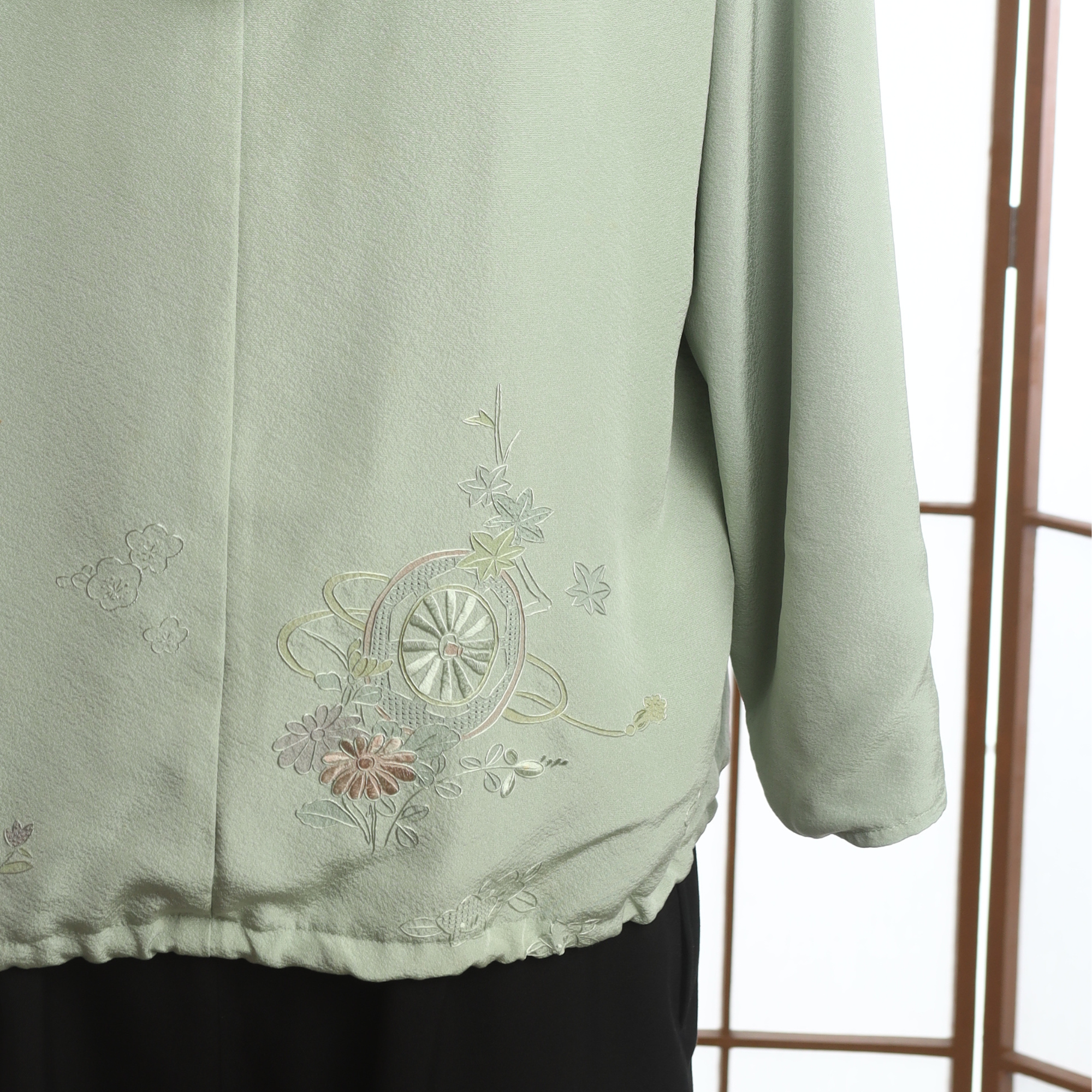 Premium On-hand: Blue Hoodie | H6153 (dainty embroidery)