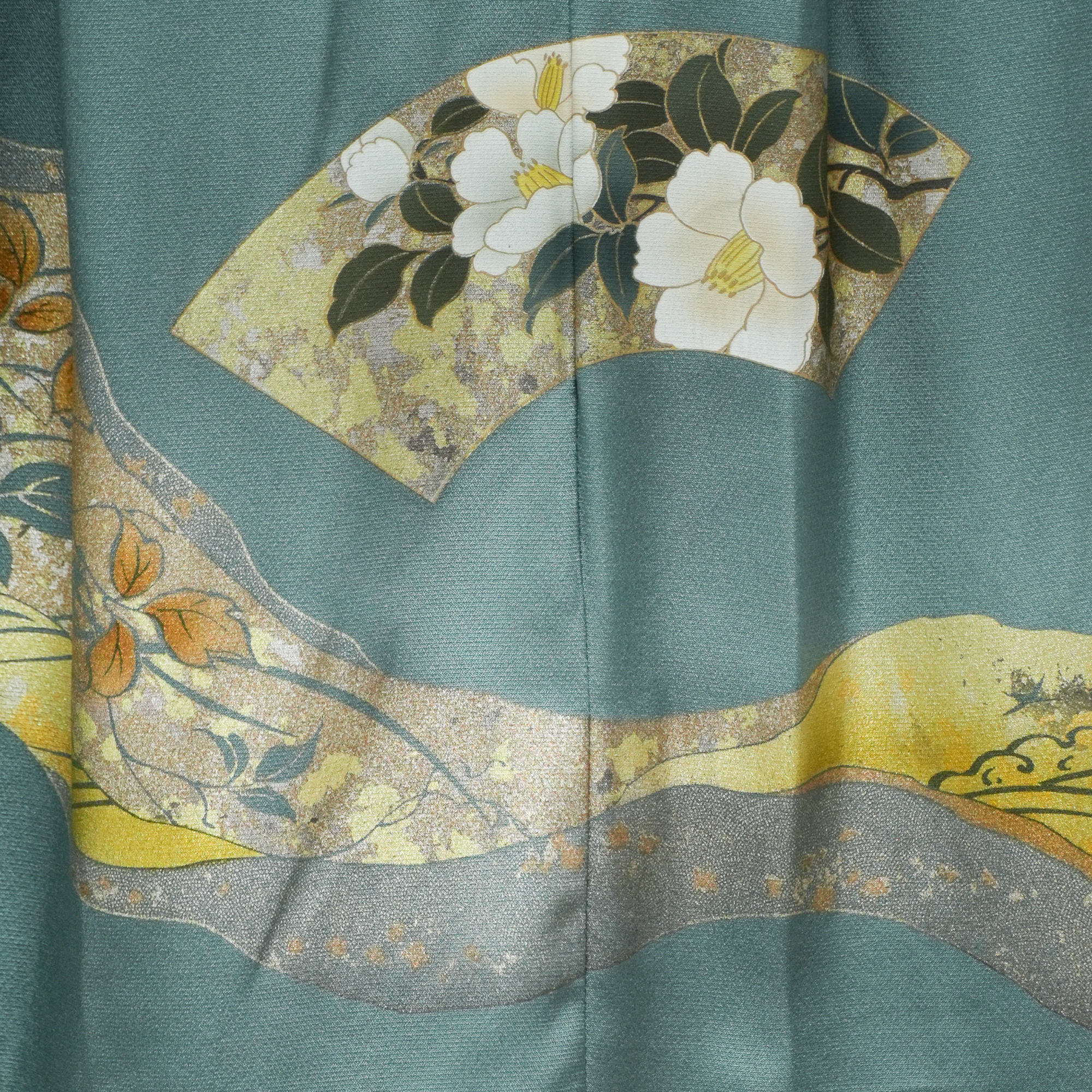 Premium On-hand: Emerald color Hanbok Skirt | HS7082 | 2P