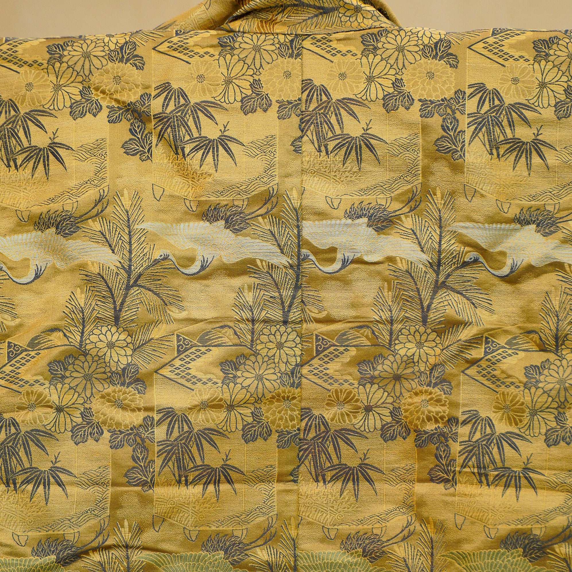 Coming Soon - Premium Uchikake Fabric: 0714_17 | Noble Gold