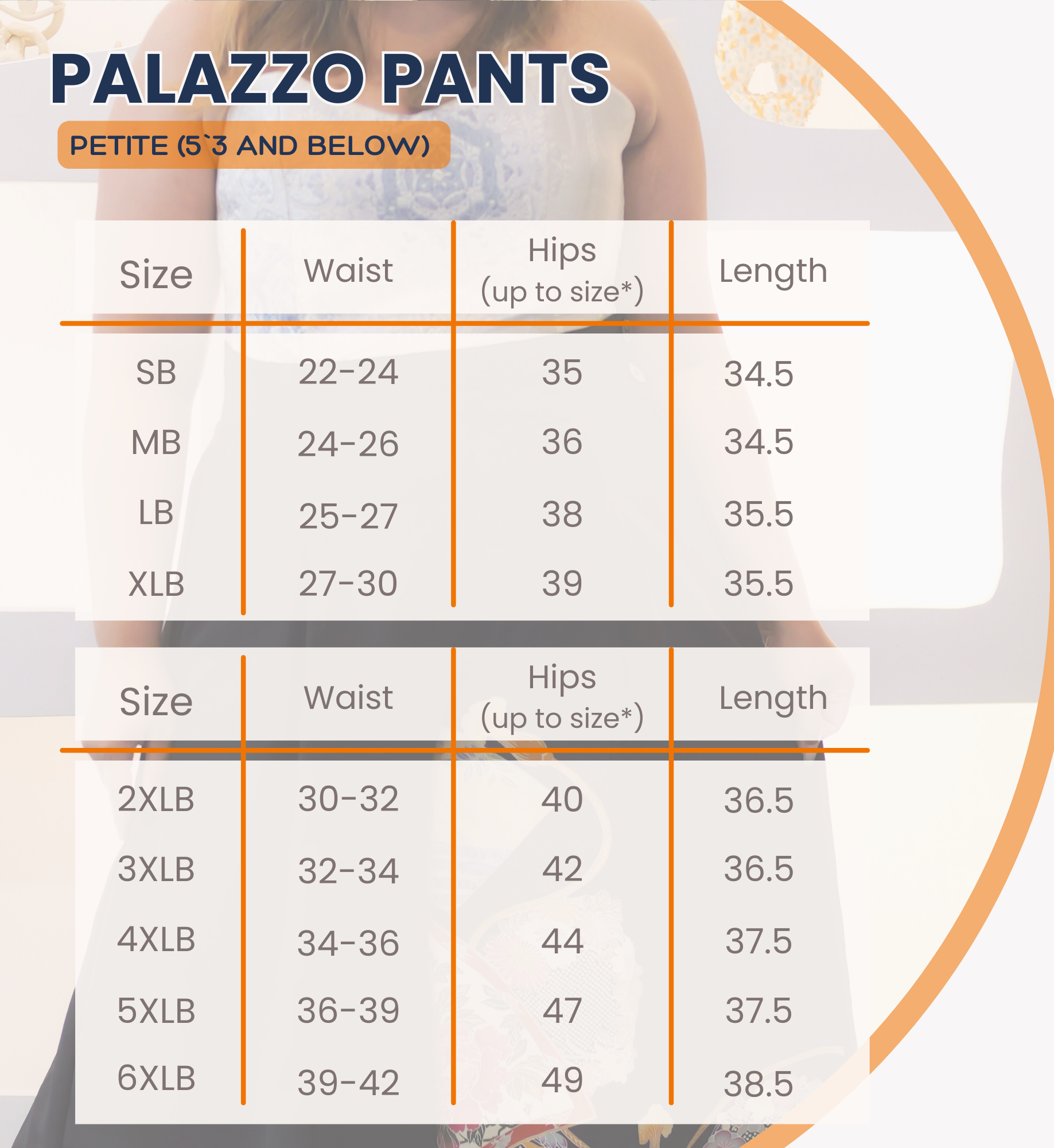 On-hand premium palazzo | Palazzo Pants - golden landscape (super luxurious!) | NPP500 | 5XLB