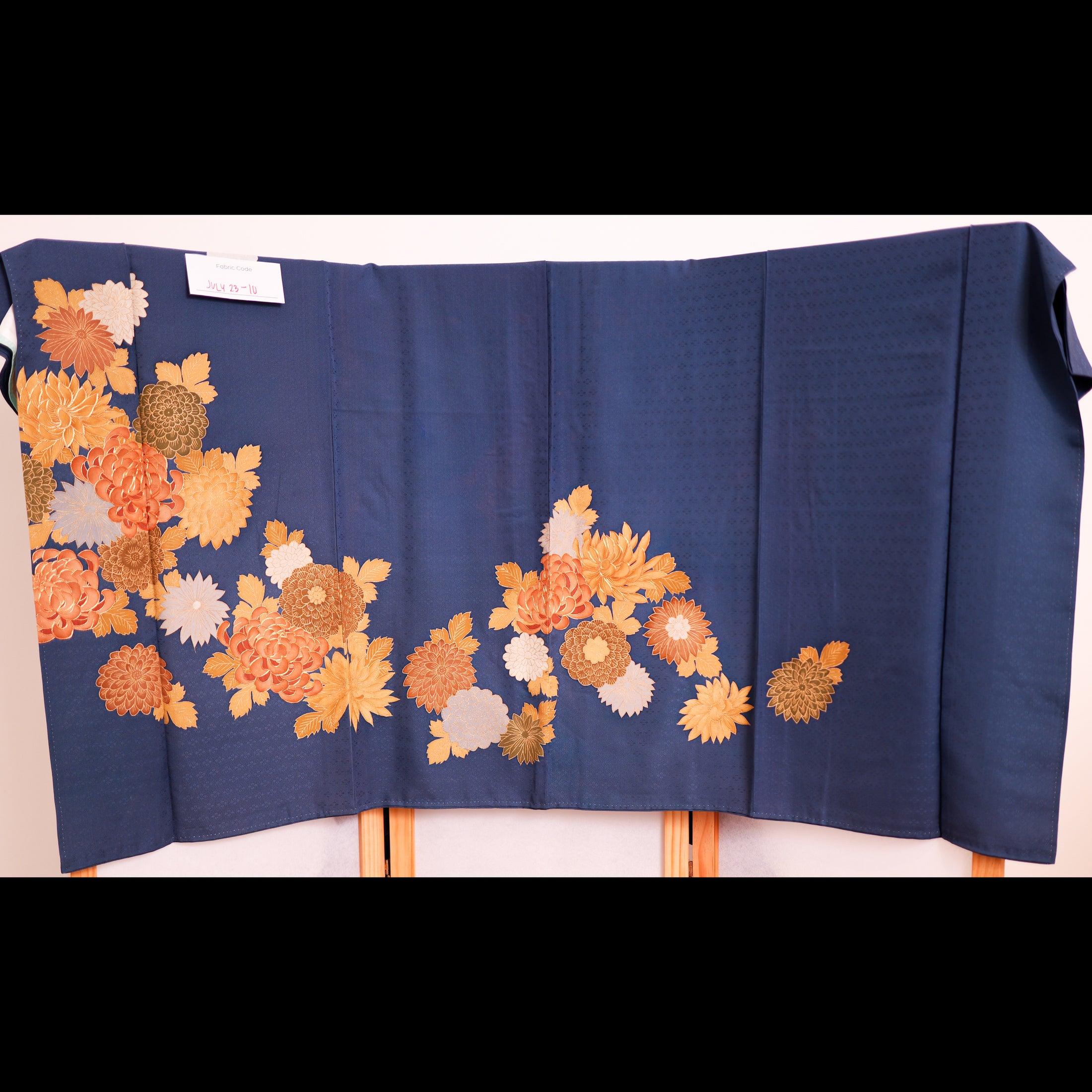 Summer Collection: July23-10 (Navy Blue and Golden Flowers!)