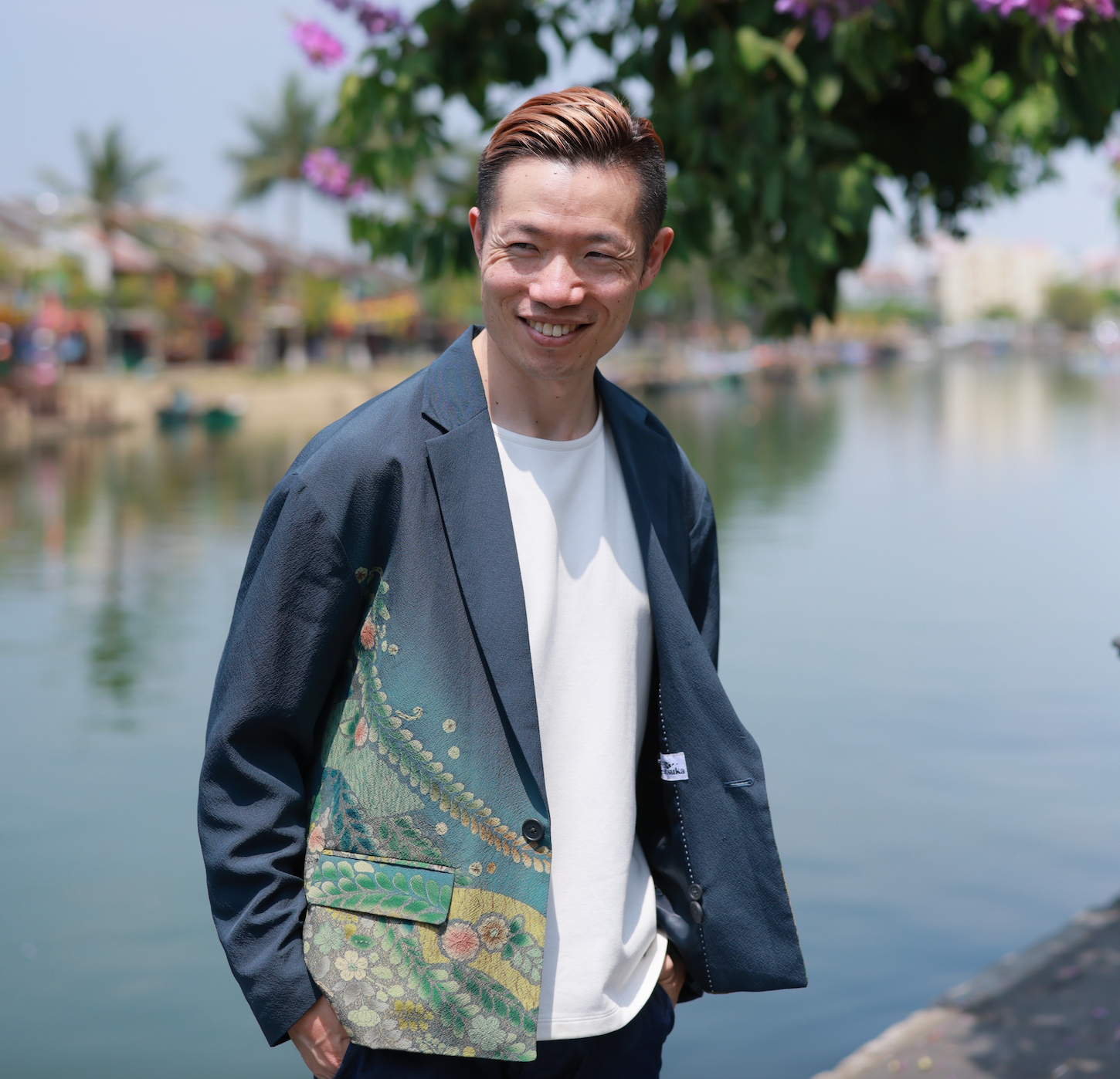 On-hand item: Blue MVP Jacket