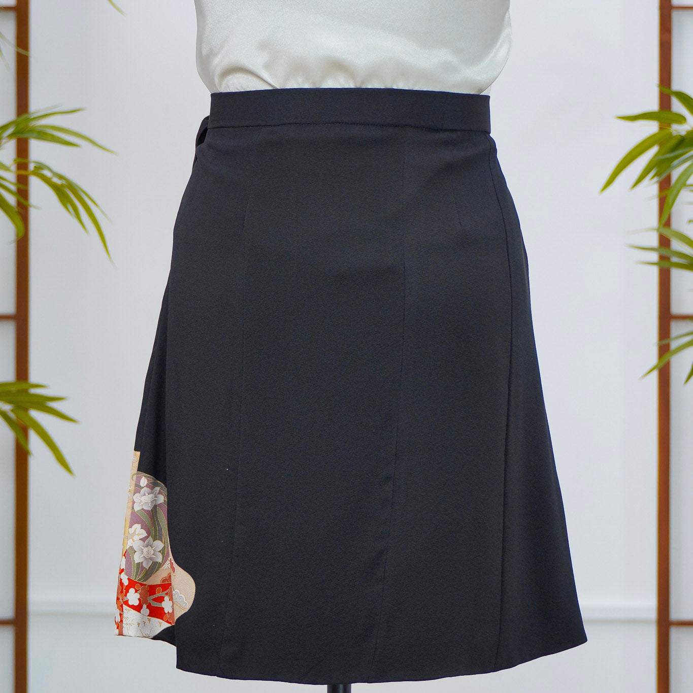 Premium On-hand: Black Summer Wrap Skirt | SWS7123 | 2T