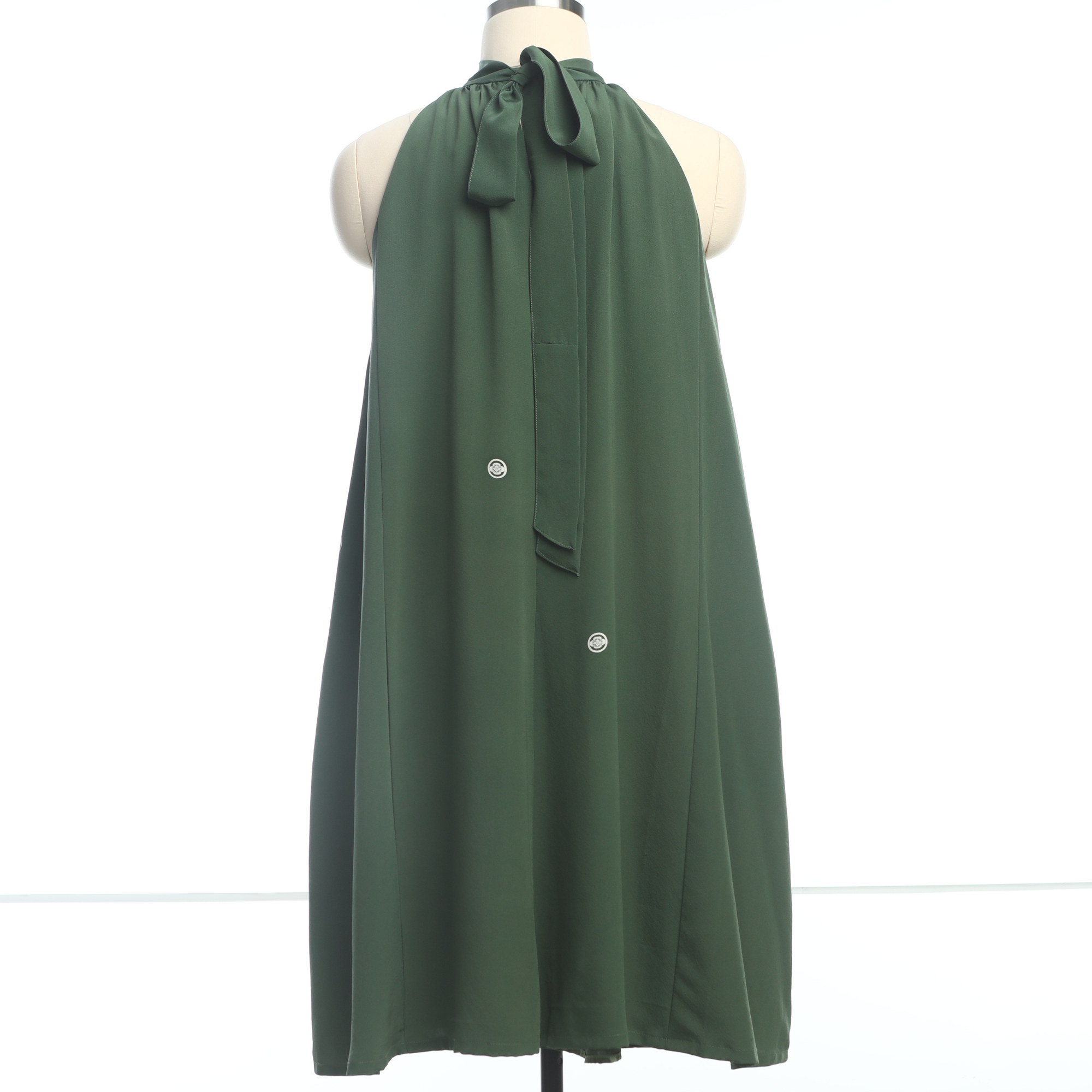 On-hand: Halter Dress Green | HD4409 Size: XLA
