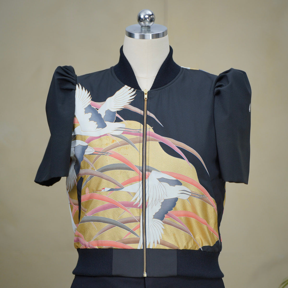 Premium On-hand item: Filipiniana Bomber Jacket | Black | FBJ8616M | Medium