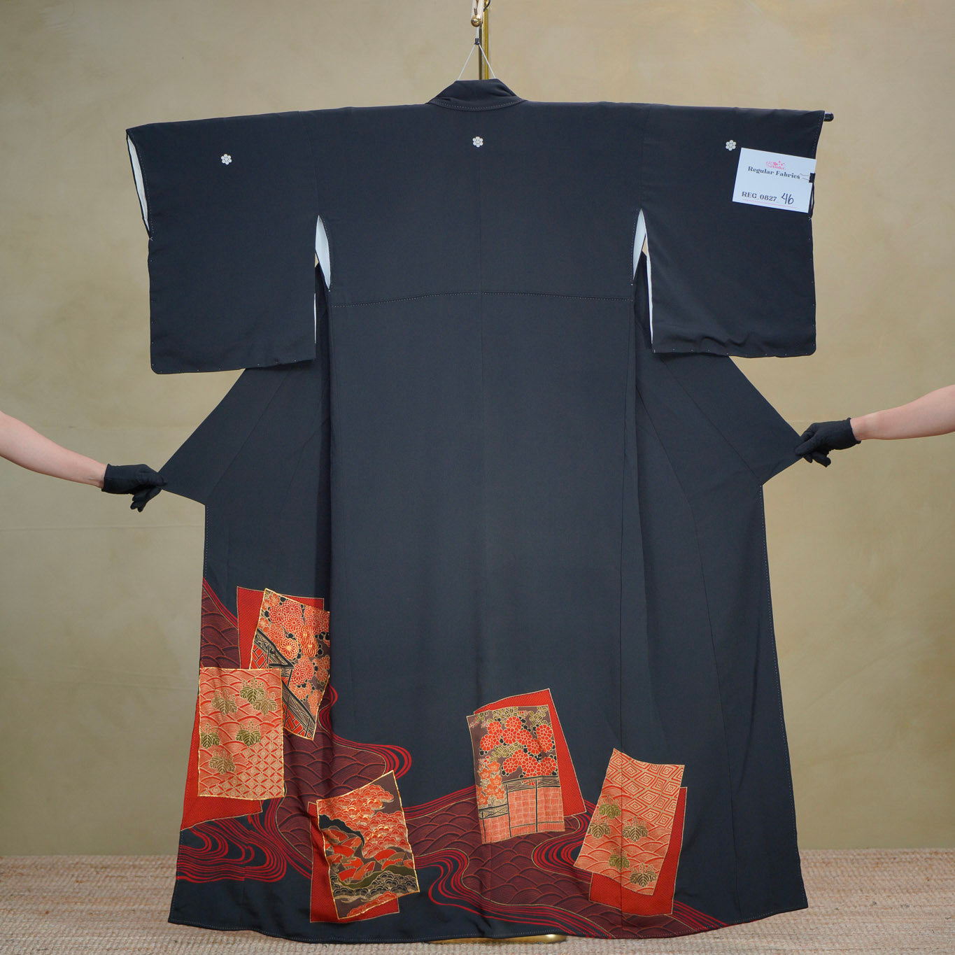 Pre-Birthday Fabric premium bonus: REG0827-46 | Crimson Panels