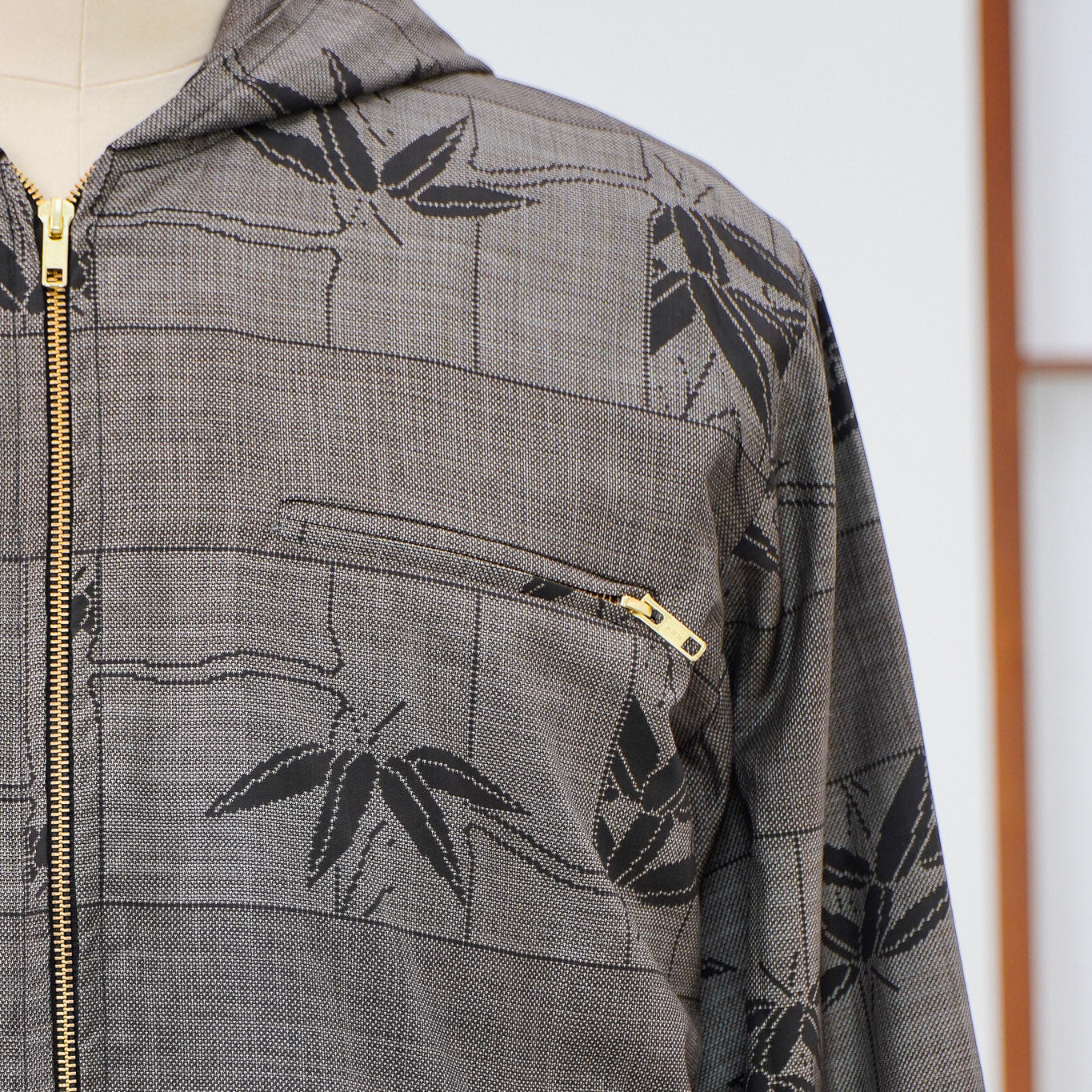 Premium On-hand: Black Loose Fit Oshima Men's Bomber Jacket | LBJ8029 | L
