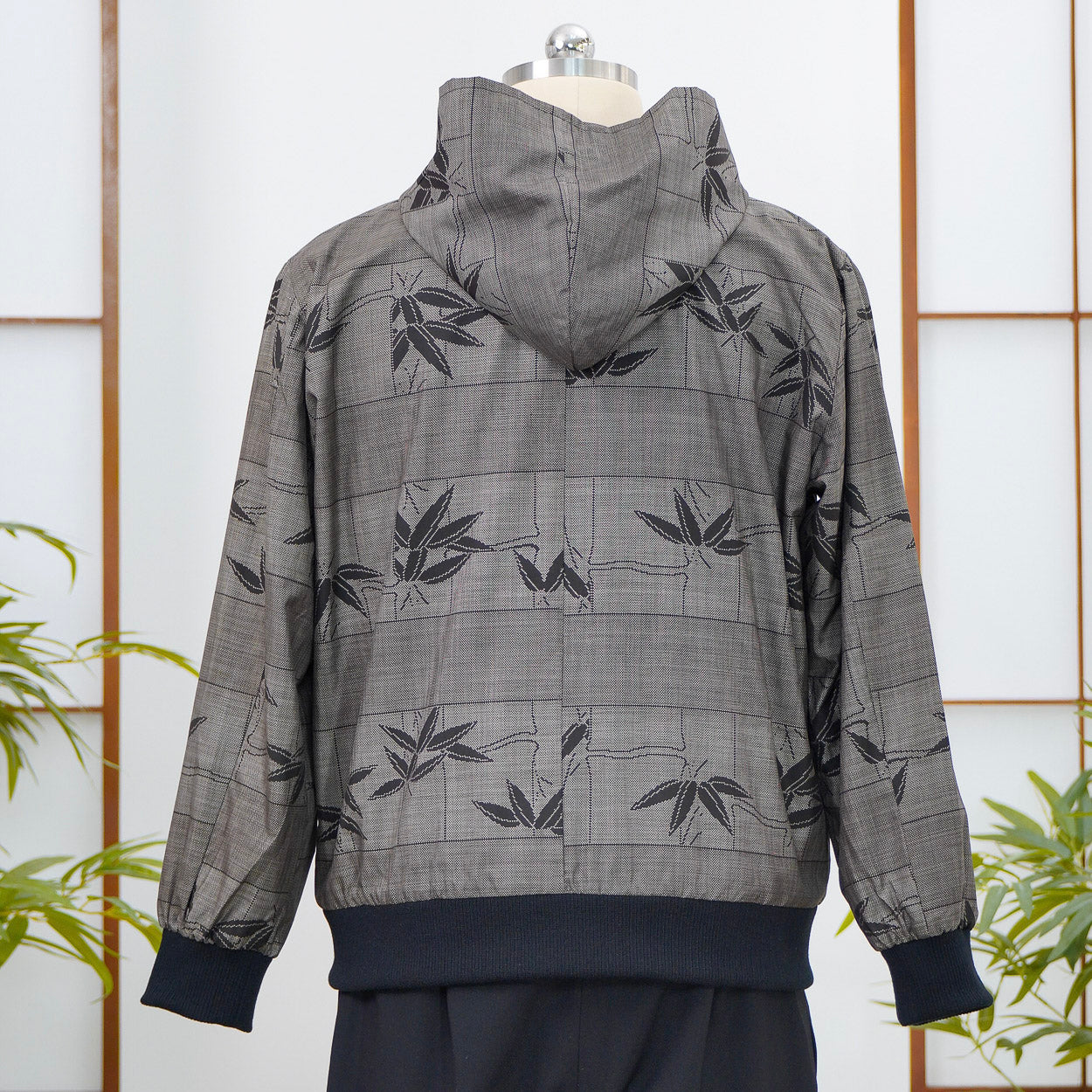 Premium On-hand: Black Loose Fit Oshima Men's Bomber Jacket | LBJ8029 | L