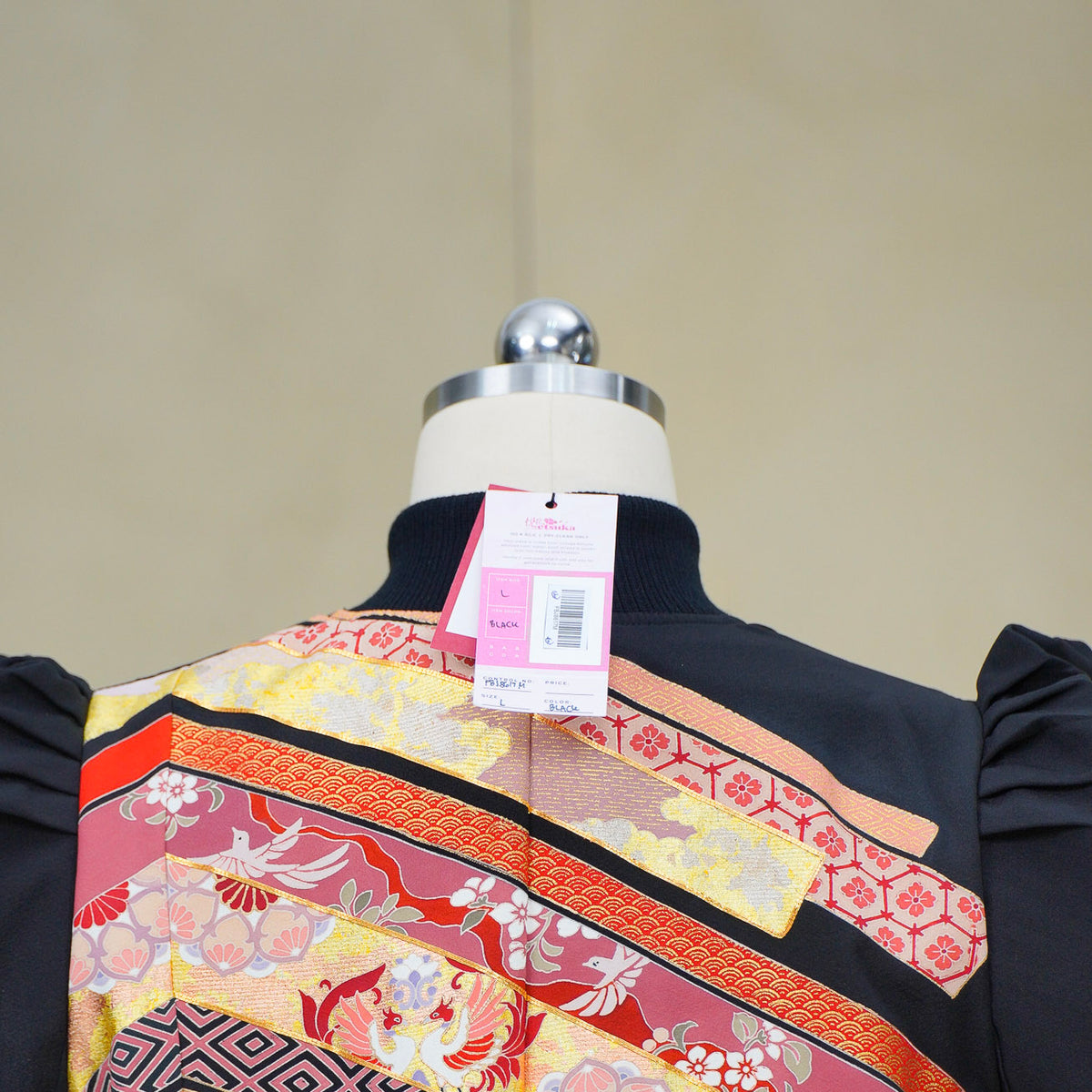 Premium On-hand item: Filipiniana Bomber Jacket | Black | FBJ8617M | Large